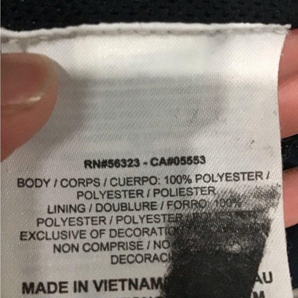 Nike Golf Storm-FIT Men’s XL Jacket Blue/Black Waterproof Windbreaker Rain Shell - Picture 3 of 5